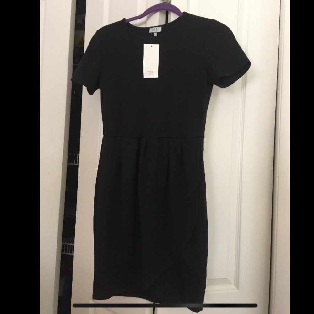 Tobi black minidress